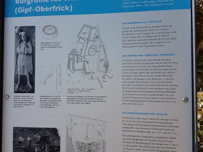 Panneau d'information en allemand