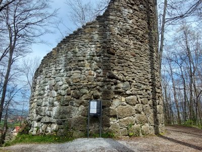 Le donjon du château de Bossonnens