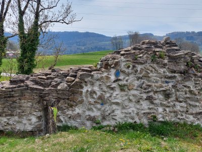 Vue depuis les ruines du château