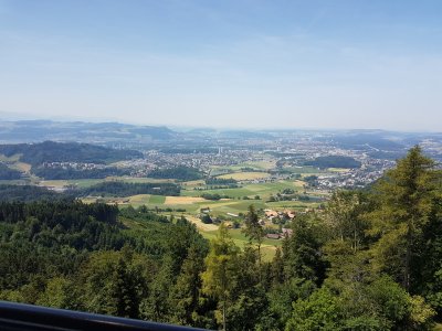 <p>Berne vu de la plate-forme de l'émetteur<br></p>