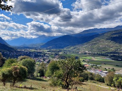 Vue sur la Vallée du Rhône