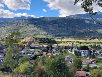 Joli coup d'il sur la vallée