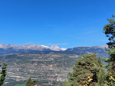 Joli coup d'il sur la vallée