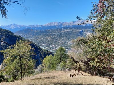 Vue sur la vallée