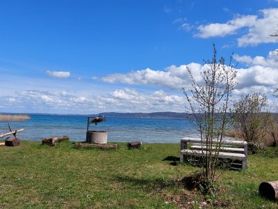 La plage de Bonvillars