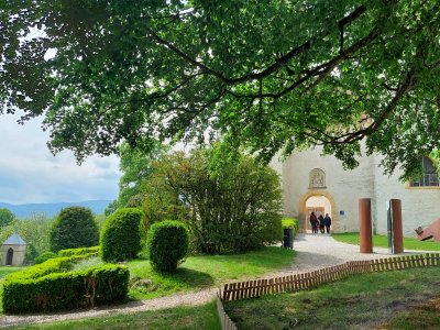 Le magnifique parc arborisé