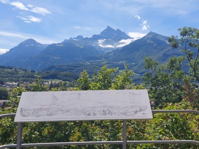 <p>Point de vue à la rue du Signal, juste en face de la fontaine</p>