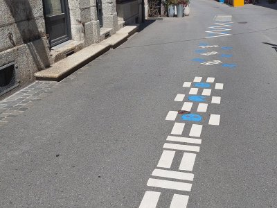 <p>La Rue du Bourg</p>