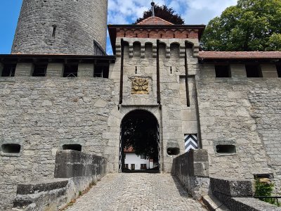 Entrée du Château de Romont