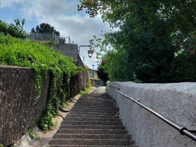 Un <i>petit </i>escalier...