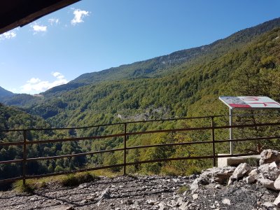 Vue en direction de l'amont