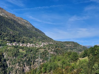 Vue sur Finhaut