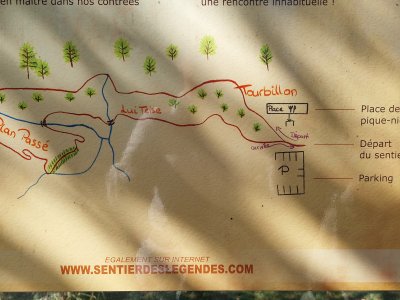 Le plan de la balade