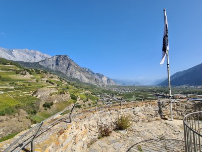 Vue depuis le donjon Bayart