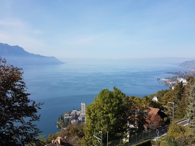 Vue depuis l'église de Glion