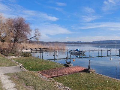 <p>Au bord du lac de Morat, entre Praz et Sugiez</p>
