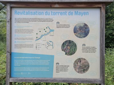 Premier panneau didactique