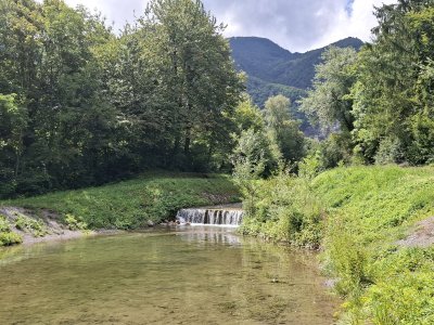 Petite chute d'eau
