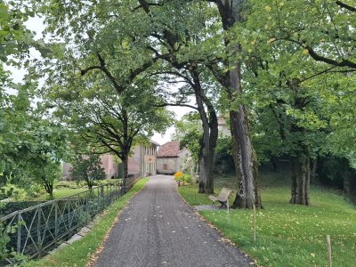 Retour en direction du château
