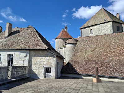 Sur le donjon