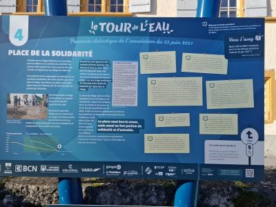 Le poste n°4, vers le château