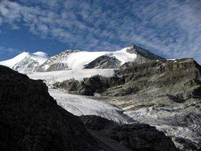 Vue de la cabane