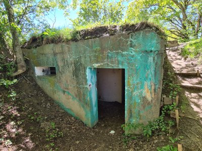 <p>Reste d'un bunker</p>