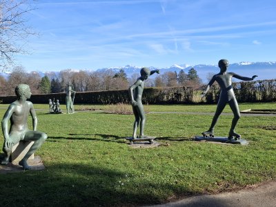<p>Dans le "Jardin de Madame"</p>