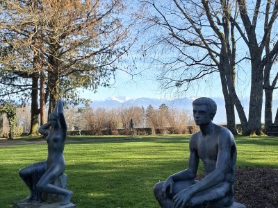 <p>Dans le "Jardin de Madame"</p>