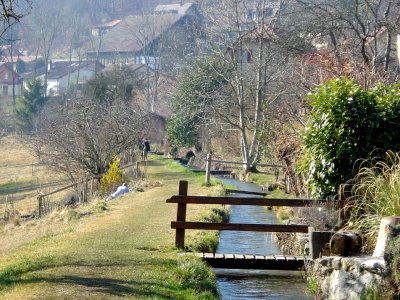 Dans le village de Croy