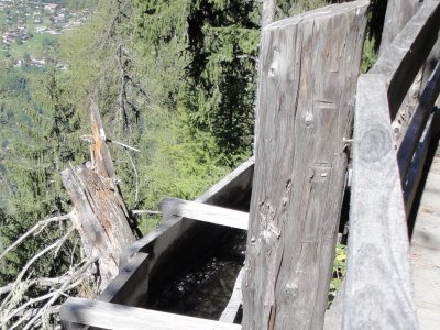 Le bisse de Vex - sur le parcours