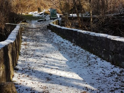 Pont du Moulin de Viret sur le Flonzel