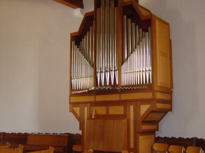 L'orgue de l'église de Chêne-Pâquier