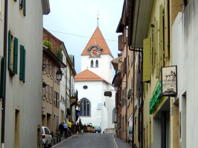 La Rue Haute à Grandson