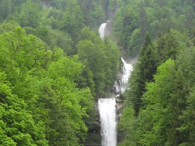 Une partie de la cascade