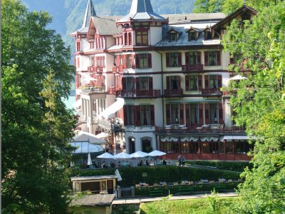 Vue sur l'hôtel